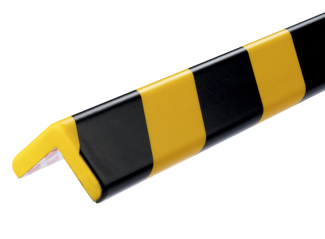 Profilé de protection d'angle DUrable C35 1m jaune noir