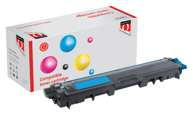 Toner Quantore alternatief tbv Brother TN-245C blauw