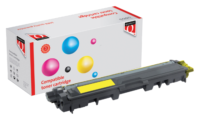 Toner Quantore alternatief tbv Brother TN-245Y geel