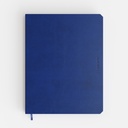 Carnet de notes DE KEMPEN Blue Notes 171x220mm uni 192 pages 90g bleu
