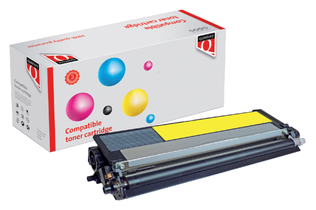 Toner Quantore alternatief tbv Brother TN-321Y geel