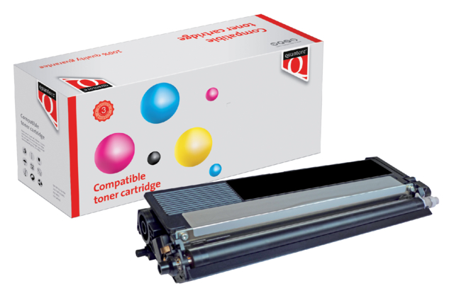 Toner Quantore alternatief tbv Brother TN-325BK zwart