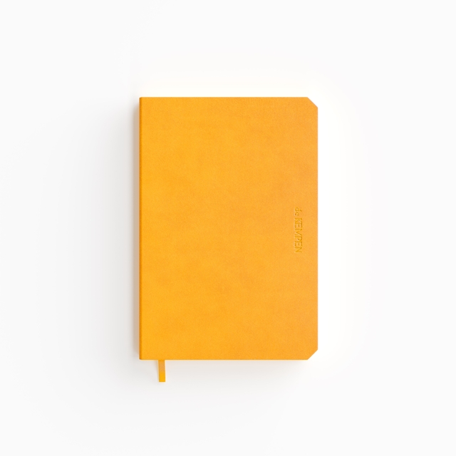 Carnet de notes De Kempen Independant 110x160mm uni 160 pages 90g jaune