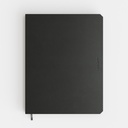 Notitieboek de KEMPEN Silence 171x220mm lijn 192 pag 90gr donkerblauw