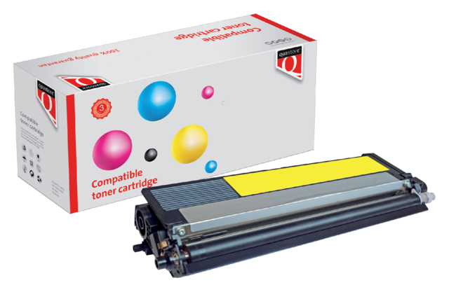 Toner Quantore alternatief tbv Brother TN-325Y geel