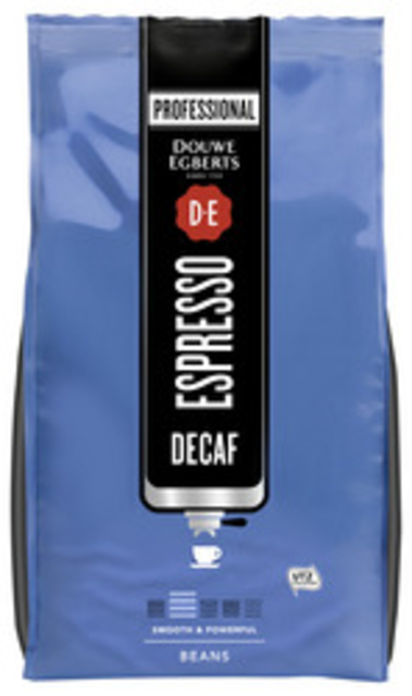 Koffie Douwe Egberts espresso bonen Decaf