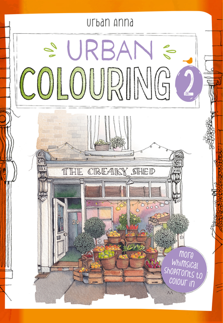 Livre de coloriage Urban Colouring 2