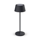 Lampe de table MAULnina LED batterie rechargeable dimmable anhtracite