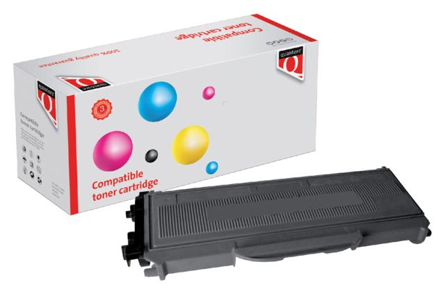 Toner Quantore alternatief tbv Brother TN-2110BK zwart