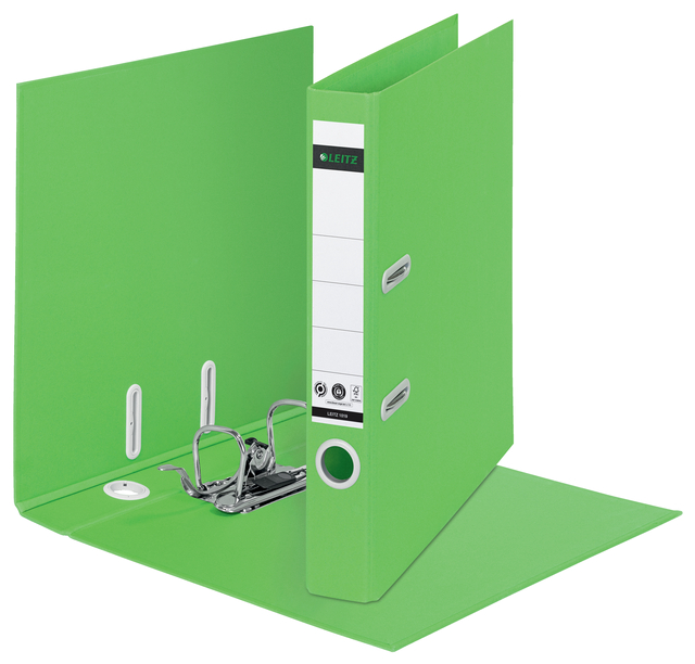 Classeur à levier Leitz 180° Recycle A4 55mm carton vert