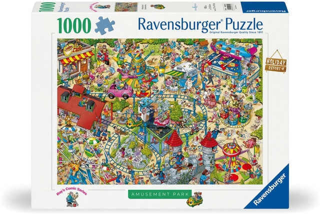 Puzzel Ray Comic 4 The  Amusement Park 1000 stukjes