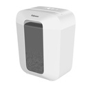 Destructeur Fellowes Powershred LX50 particules 4x37mm blanc