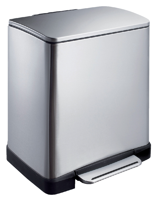 Pedaalemmer EKO E-Cube 20 liter rvs