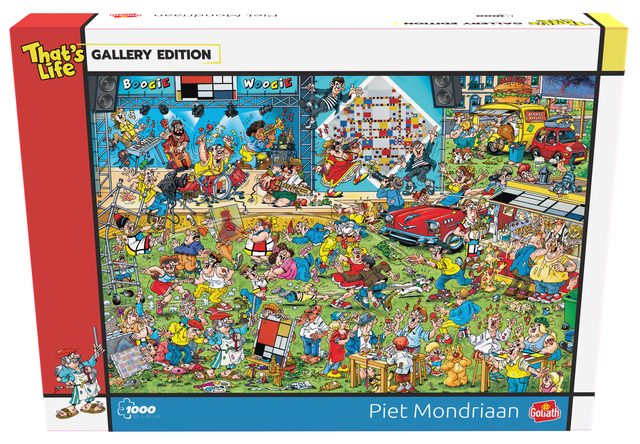 Puzzle That's Life Gallery edition: Piet Mondriaan 1000 pièces