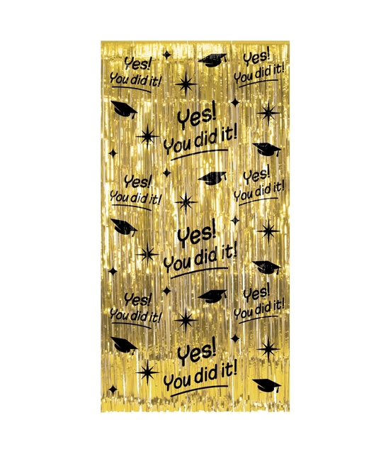 Classy Party Curtain - You did it