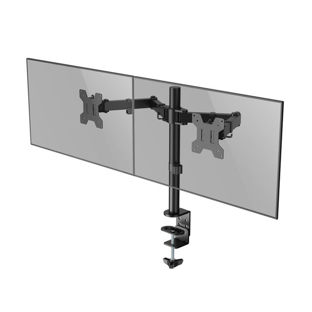 Bras 2 écrans Quantore 17-27 inch noir