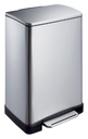 Pedaalemmer EKO E-Cube 40 liter rvs