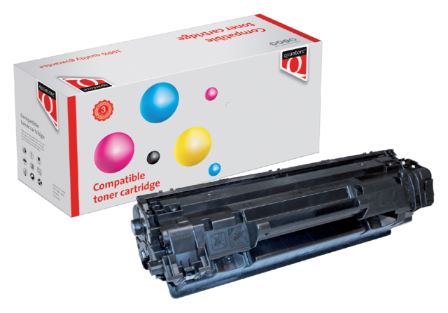 Cartouche toner Quantore alternative pour Canon 737/HP CF283X noir