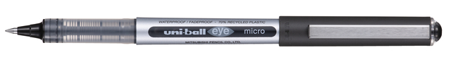 Rollerpen Uni-ball Eye eco 150E fijn zwart