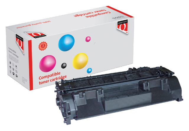 Cartouche toner Quantore alternative HP CE505A 05A noir