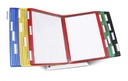 Système de présentation pupitre Tarifold A4 métal 30 poches assorti