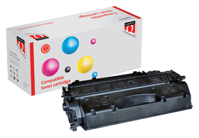 Cartouche toner Quantore alternative pour HP CE505X 05X noir EHC