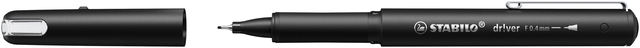 Fineliner STABILO dr!ver Fin noir