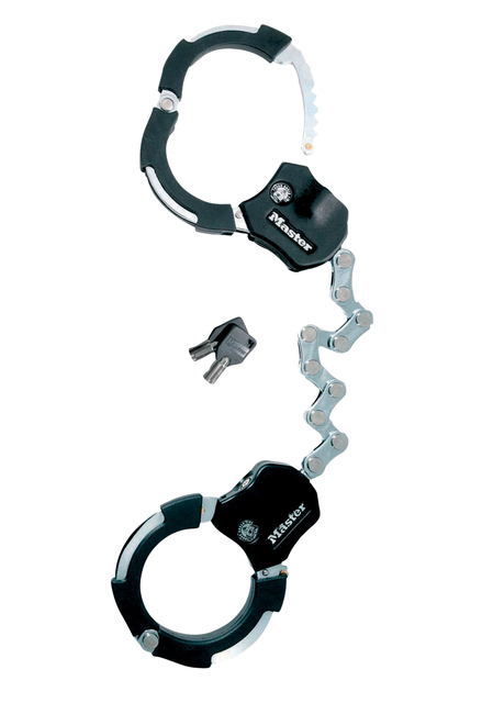 Antivol Menottes Master Lock Street Cuff 55cm noir
