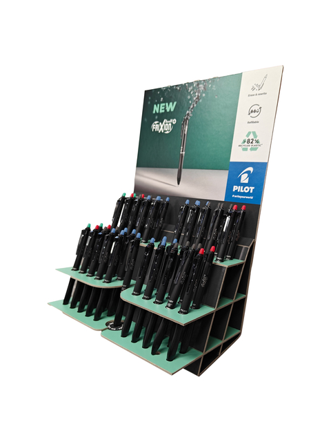 Roller PILOT FriXion Ball Plus Medium assorti + 1 testeur