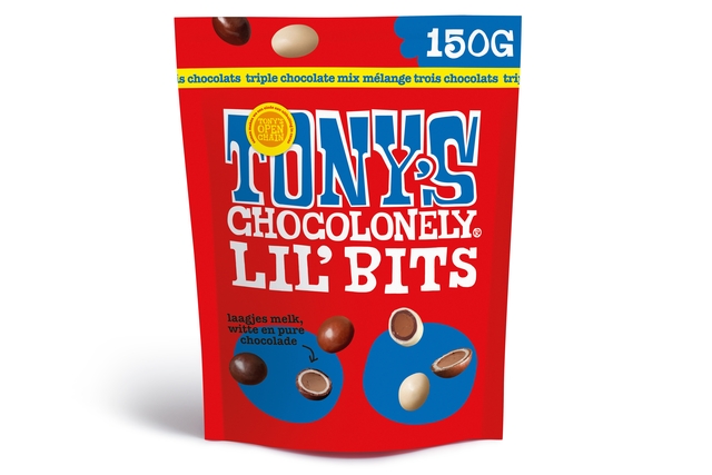 Chocolat Tony's Chocolonely Lil' Bits triple chocolat 150g