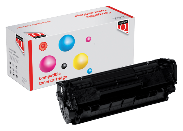 Cartouche toner Quantore alternative pour HP Q2612A 12A noir