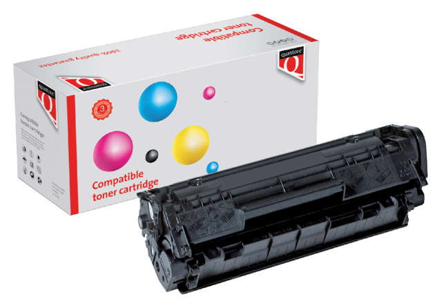 Cartouche toner Quantore alternative pour HP Q2612X 12X noir