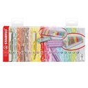 Markeerstift STABILO Swing cool nature colors deskset 18 stuks