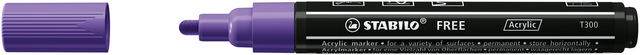 Marqueur peinture STABILO Free Acrylic T300 violet