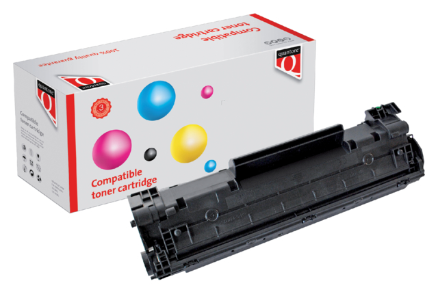 Cartouche toner Quantore alternative pour HP CB436A 36A noir