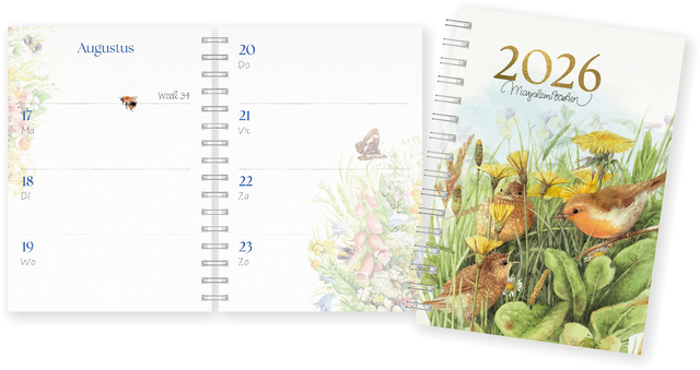 Agenda 2026 Marjolein Bastin grootletter 7dagen/2pagina's