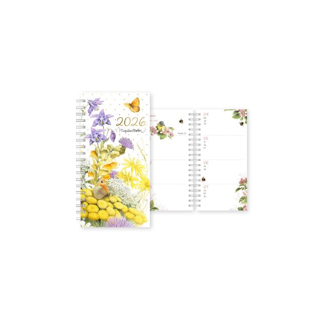 Calendrier 2026 Marjolein Bastin slim 7 jours/ 2 pages