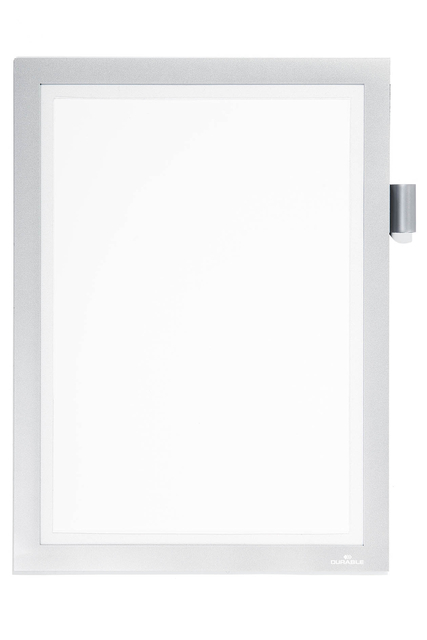 Duraframe Durable 498923 Note A4 magnetisch zilver