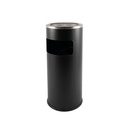 Poubelle avec cendrier BRASQ 11L AT500 noir