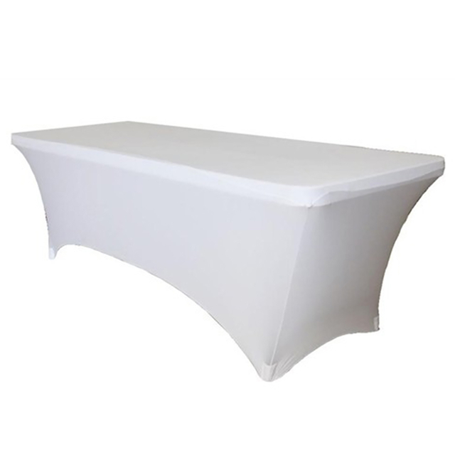 Housse de table BRASQ 183x76x74cm blanc