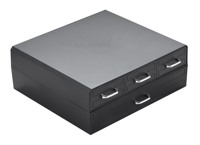 Boîte à capsules café BRASQ CD400 noir