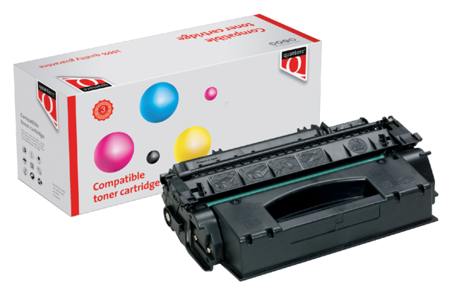 Tonercartridge Quantore alternatief tbv HP Q5949A 49A zwart