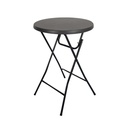 Table Mange Debout BRASQ BT100 noir