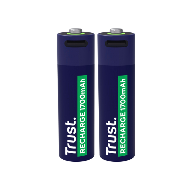 Pile Trust rechargeable USB-C 2x AA