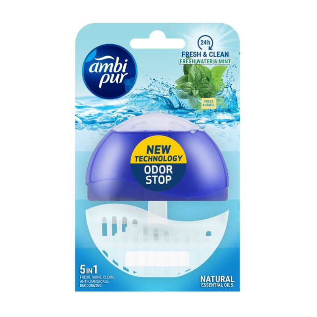 Bloc WC Ambi Pur Fresh Water & Mint  kit starter 55ml