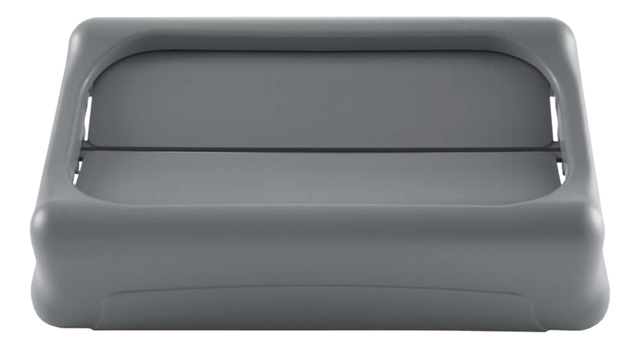 Couvercle basculant Slim Jim Vented fermé gris
