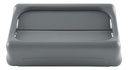 Couvercle basculant Slim Jim Vented fermé gris