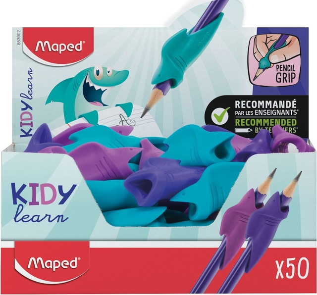 Prise crayon Maped Kidy Learn présentoir 50 pièces assorti