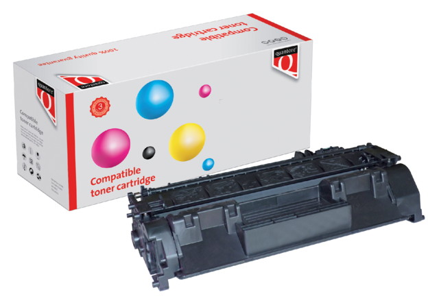 Cartouche toner Quantore alternative pour HP CF280A 80A noir