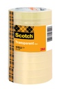 Ruban adhésif Scotch 508 15mmx66m transparent 10 rouleaux